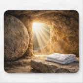 Easter Resurrection Morning Empty Tomb Muismat (Voorkant)