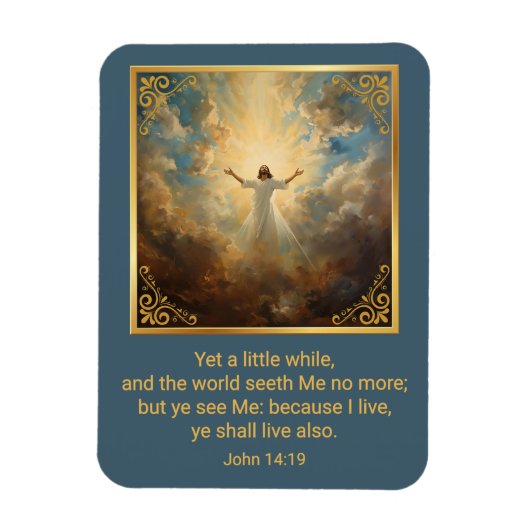 Easter Resurrection Religious  Magneet (Verticaal)