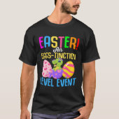 Easter rex Dino Dinosaur Easter Eggs Bunny  1 T-shirt (Voorkant)