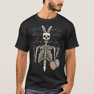 Easter Rocker Skelet Rock Hand Mannen Jongens Peut T-shirt