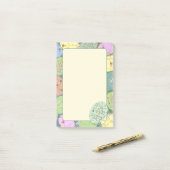 Easter Rose Eggs Stationery Post-it® Notes (Op bureau)