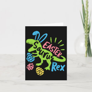 Easter Saurus Rex Bunny Dinosaur Egg Hunting Manne Kaart