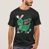 Easter Saurus Rex Eggs Bunny T Rex Dinosaur Boys G T-shirt (Voorkant)