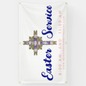 Easter Service Church Banner (Verticaal)