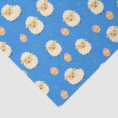 Easter Sheep & Eggs  Tissuepapier (Detail)