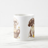 Easter Shih Tzu Dogs Koffiemok (Center)