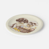 Easter Shih Tzu Dogs Papieren Bordje (Gekanteld)