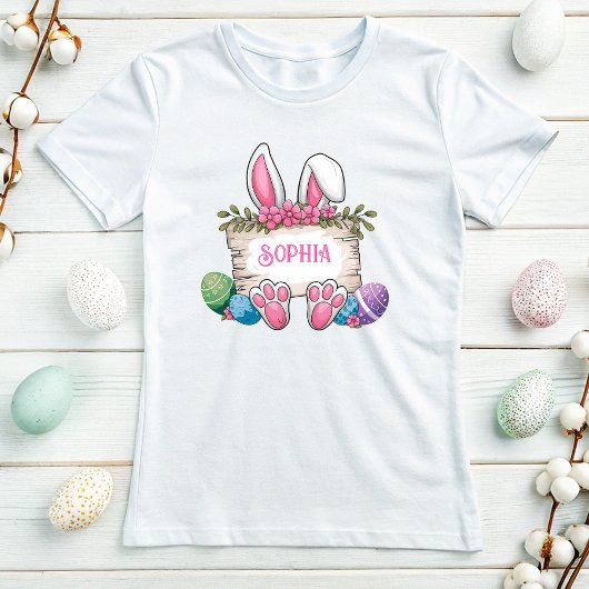 Easter Shirt; Schattigee Bunny & Eggs T-shirt
