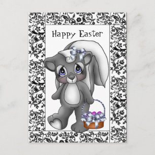 Easter Skunk Holiday Greeting briefkaart