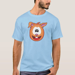 Easter Sneezies Happy Orange Bunny T-shirt