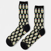 Easter Socks Fun Easter Egg Socks Customize Sokken (Links)