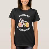 Easter Somebunny Is Eggspecting Dabbing Bunny Ears T-shirt (Voorkant)