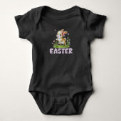 Easter Spring Kids Girl Romper (Voorkant)
