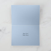 Easter Springtime Wenskaart met Baby Chicks Bedankkaart (Binnen)