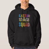 Easter Squad Family Matching Easter Day Bunny Egg  Hoodie (Voorkant)