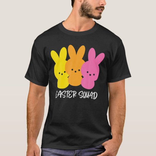 Easter Squad Funny Easter Day Family Matching Outf T-shirt (Voorkant)