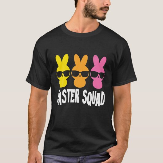 Easter Squad Funny Easter Day Family Matching Outf T-shirt (Voorkant)