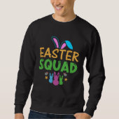 Easter Squad Kids Youth  Easter Day Bunny Egg Hunt Trui (Voorkant)