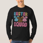 Easter Squad Leopard Bunny Easter Day For Womens G T-shirt (Voorkant)