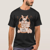 Easter Squad Pastel Rabbit Cute Bunny Basket Eggs T-shirt (Voorkant)