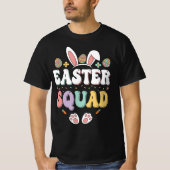 Easter Squad | Retro Bunny Squad T-shirt (Voorkant)
