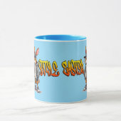 Easter Style – Street Bunny Design - caneca Mok (Midden)