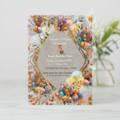 Easter Sunday Birthday Celebrations Kaart (Staand voorkant)