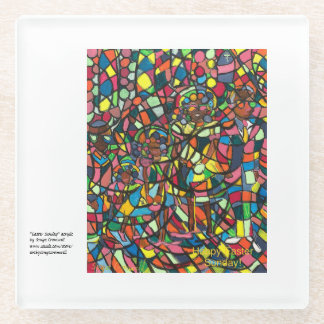 "Easter Sunday" Glazen Onderzetter