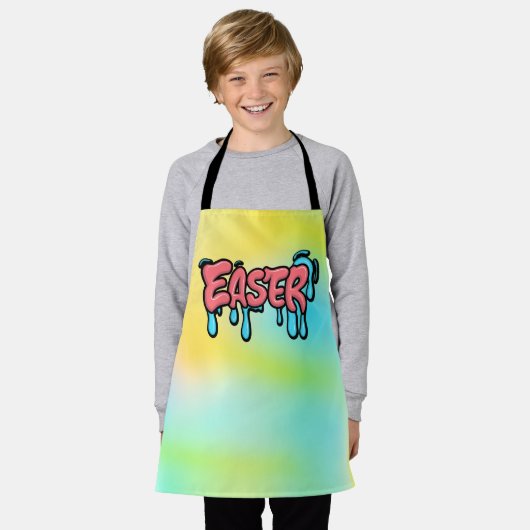 Easter Text Sublimation-61424 Schort (Gedragen)