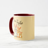 Easter Together – Sweet Bunny Family - caneca Mok (Voorkant links)