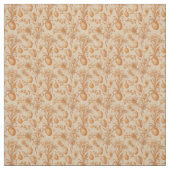 Easter Toile de Jouy Eggs and Tulips Pattern Stof (Swatch)