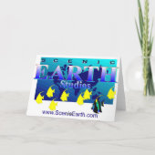 Easter Tomb of Jesus Ressurected Greeting Card Feestdagen Kaart (Achterkant)