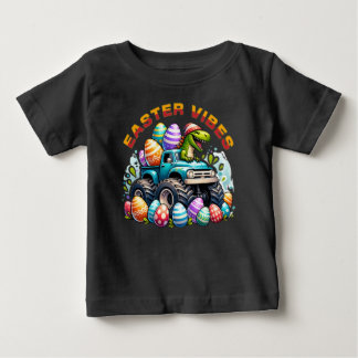 Easter Vibes Dino op Monster Truck met Paasei