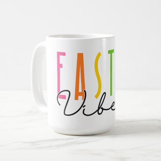 Easter Vibes Koffiemok (Voorkant links)