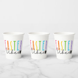 Easter Vibes Papieren Bekers