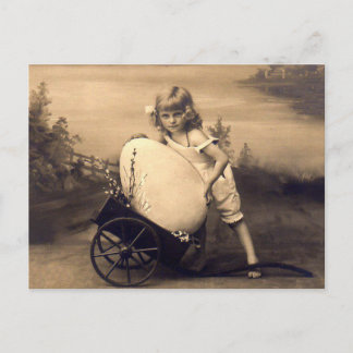 Easter vintage picture feestdagenkaart