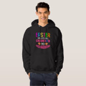 Easter Volleyball Bunny Rabbit Beachvolleyball Hoodie (Voorkant volledig)
