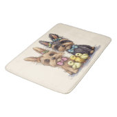 Easter Yorkshire Terrier honden Badmat (Gekanteld)
