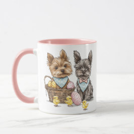 Easter Yorkshire Terrier honden Mok