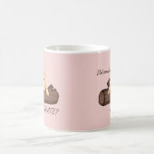 Easter zei iemand CHOCOLADE Mok (Center)