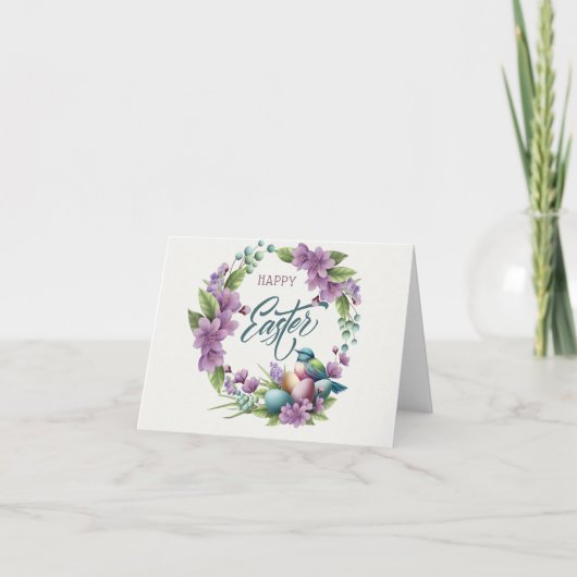 Eastercard to make someone happy feestdagen kaart (Voorkant)