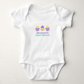 EasterDecoration EasterEggsClipart EggPattern Romper (Voorkant)