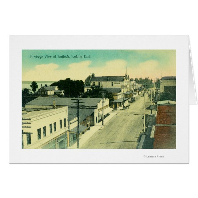 Eastern Aerial View Antioch, CA (Voorkant Horizontaal)