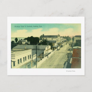 Eastern Aerial View Antioch, CA Briefkaart