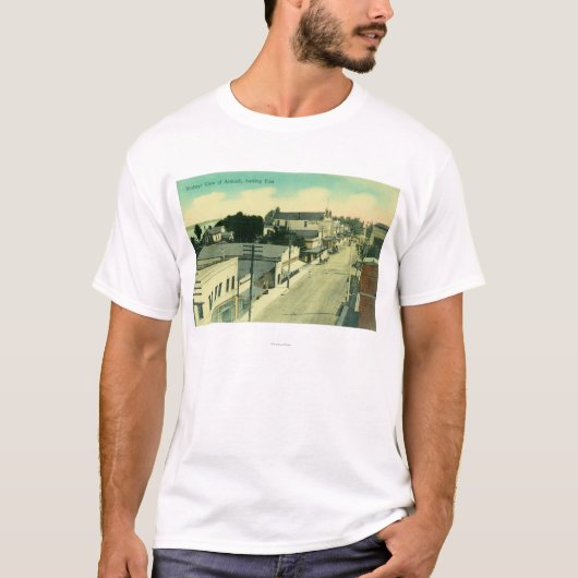 Eastern Aerial View Antioch, CA T-shirt (Voorkant)