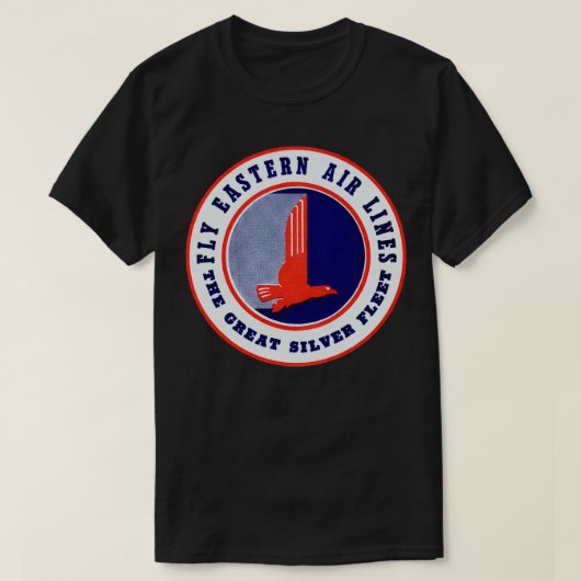 Eastern Airlines van de jaren '60 T-shirt (Design voorkant)