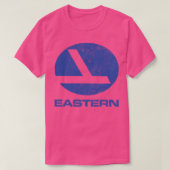Eastern Airlines vervaagde  stijl T-shirt (Design voorkant)