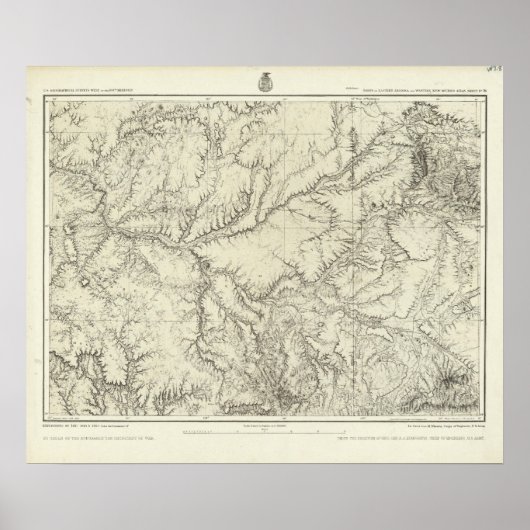 Eastern Arizona en Western New Mexico Poster (Voorkant)