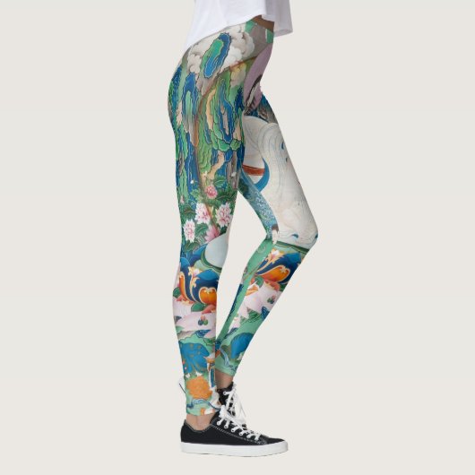 EASTERN ART PRINED Leggings (Rechts)
