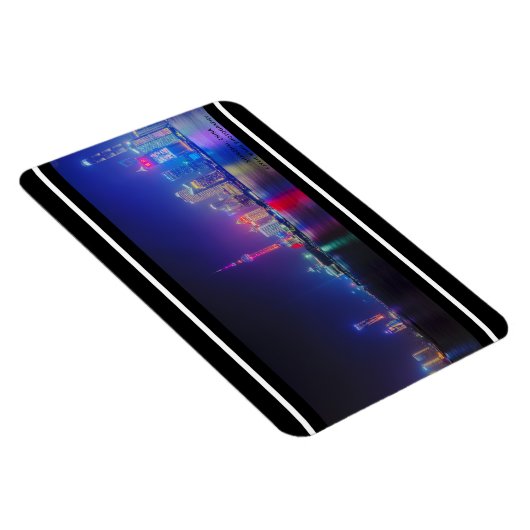 © Eastern Bank of Huangpu River, Shanghai, China Magneet (Rechterzijde)